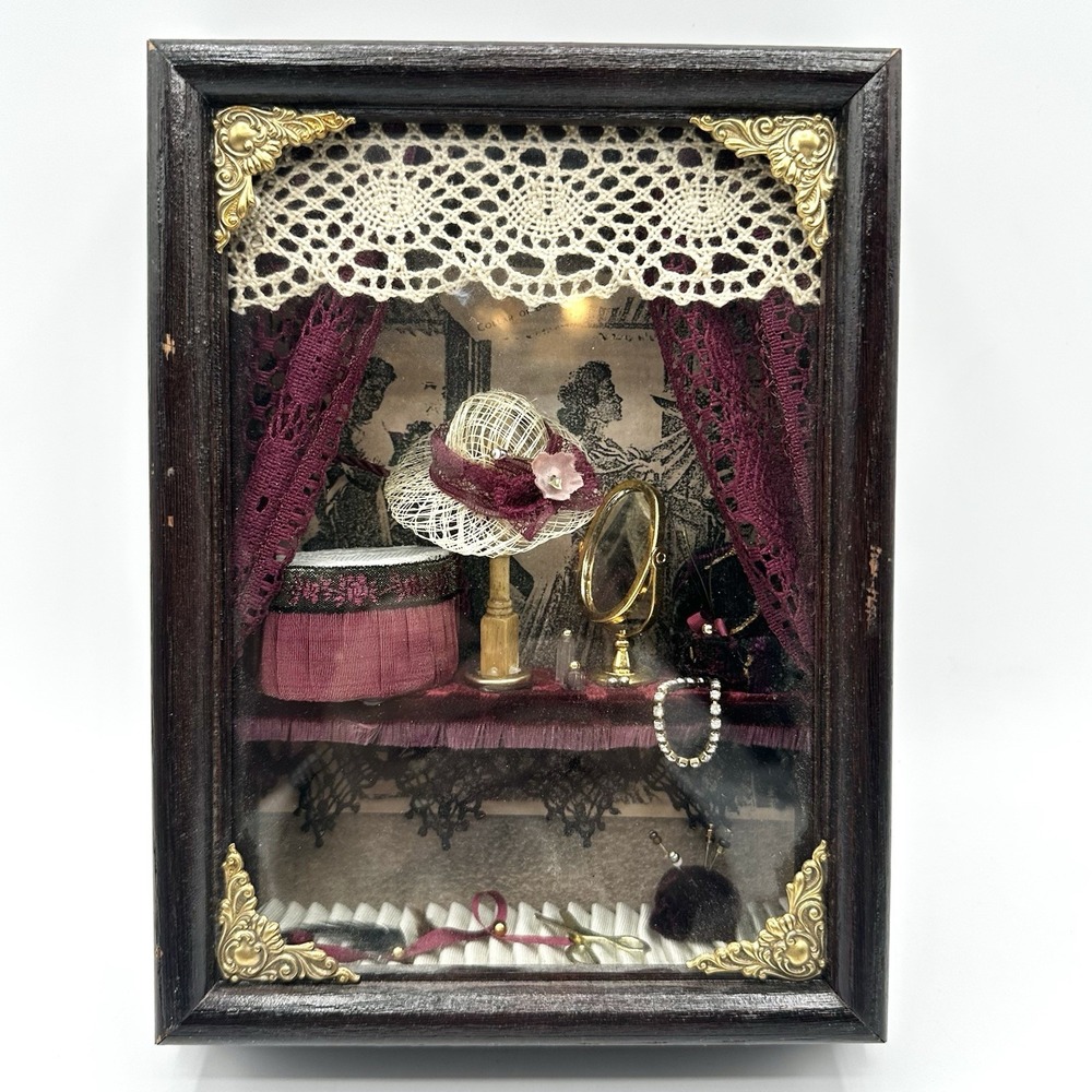 Millinary Shop Lorella Collection Shadow Box 26/1500 Signature Hats Accessories